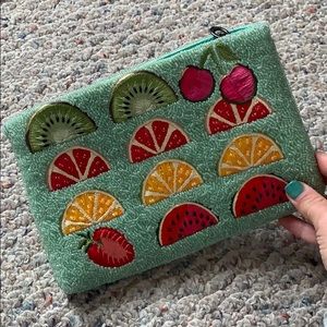 Authentic Mary Frances fruity handbag